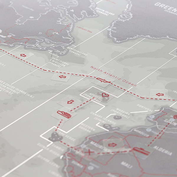 Harta de razuit Intreaga Lume - Platinum [4]
