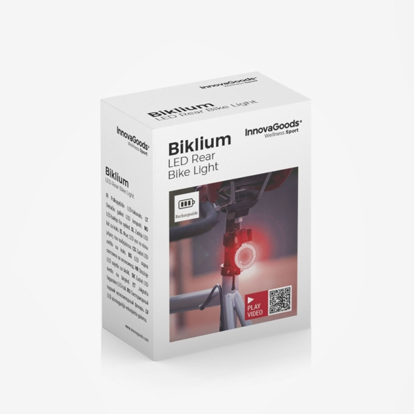 Lumina LED spate pentru bicicleta Biklium [6]