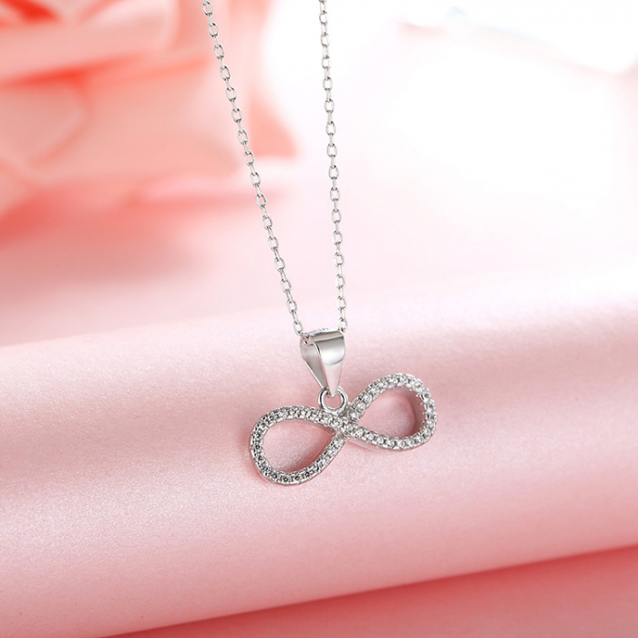 Pandantiv argint rodiat Infinit [3]