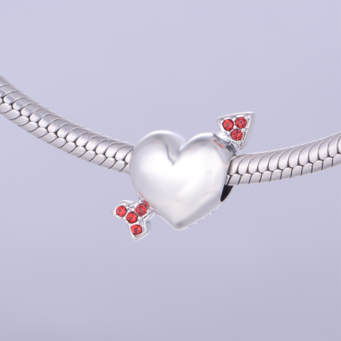 Pandantiv Arrow Heart din argint [2]