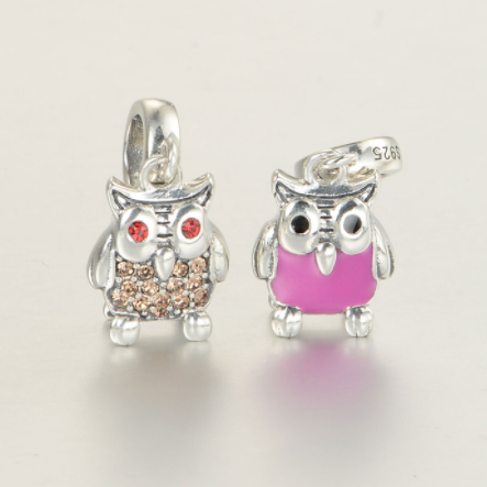 Pandantiv Happy Owl din argint [2]