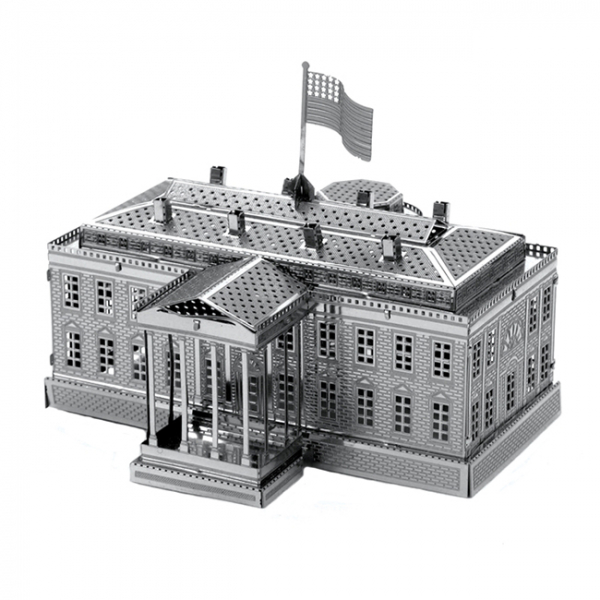 Puzzle metalic nano 3D - Casa Alba [2]