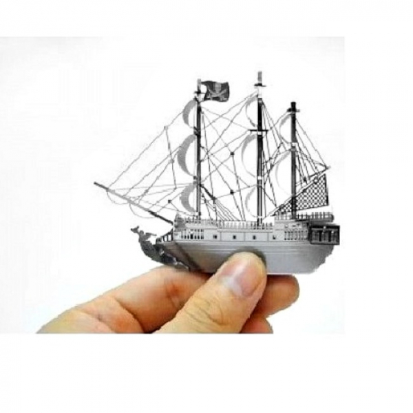 Puzzle metalic nano 3D  – Corabia Black Pearl [5]