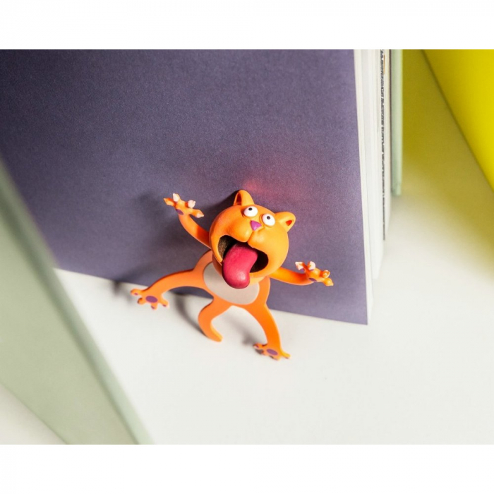 Semn carte 3D Pisica [3]