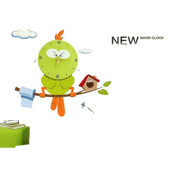 Sticker 3D creativ cu ceas [2]