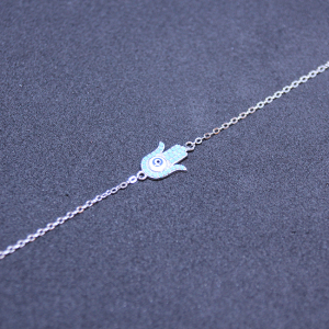 Bratara Hamsa din argint [2]