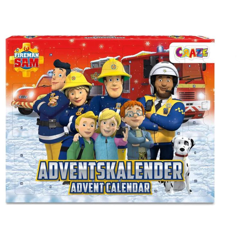 Cadouri Ocazii si Sarbatori - Calendar Advent Pompierul Sam