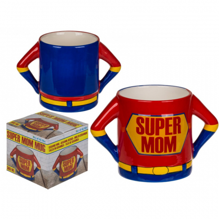 Cadou Baby Shower - Cana din ceramica Super Mum
