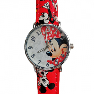 Ceas pentru copii Minnie Red [1]