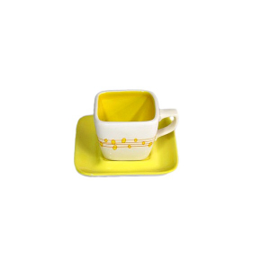 Cadouri si decoratiuni Paste - Ceasca cu farfurie Egg Design