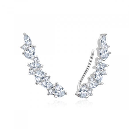 Cercei argint rodiat Sparkling [0]