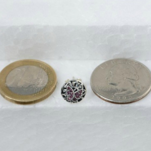 Cercei Butterfly mov argint [1]