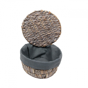 Cadouri si decoratiuni Paste - Cos rotund cu capac