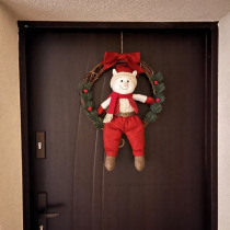 Decoratiune Elf Craciun pentru usa [5]