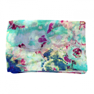 Esarfa din matase Abstract Flowers [4]