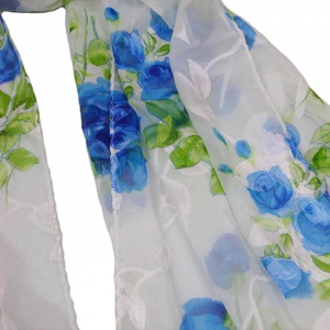 Esarfa Floret Blue [2]