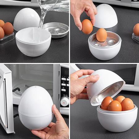 Fierbator oua pentru cuptor microunde Innova Goods [0]