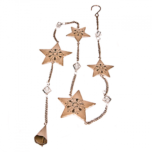 Decoratiuni Craciun - Ghirlanda Star Goldy