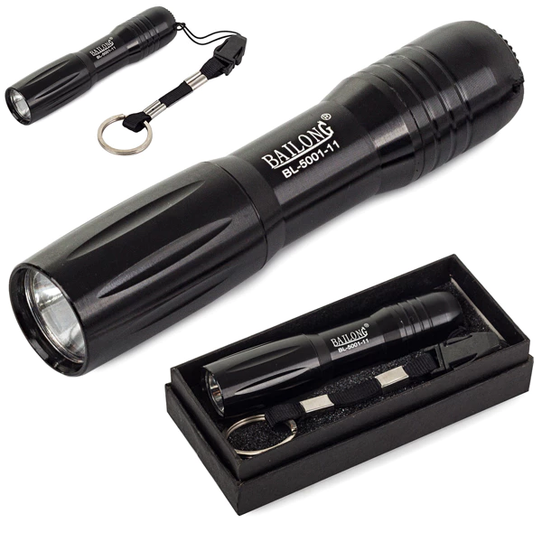 Cadouri Ocazii si Sarbatori - Lanterna tactica LED cu breloc