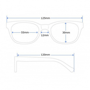 Ochelari de soare pentru copii – Blue Cartoon [5]