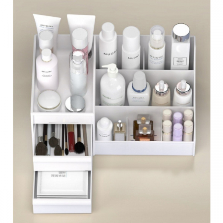 Organizator cosmetice alb [2]