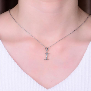 Pandantiv argint Litera I [2]