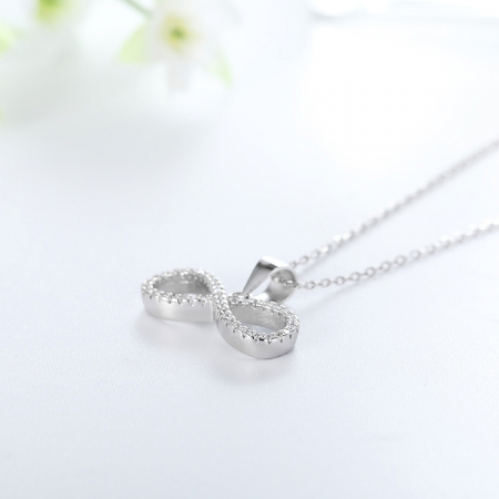 Pandantiv argint rodiat Infinit [3]