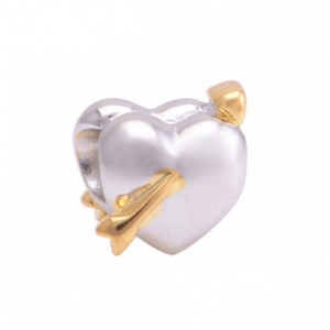 Cadouri aniversare pentru sotie - Pandantiv Cupid's Heart din argint