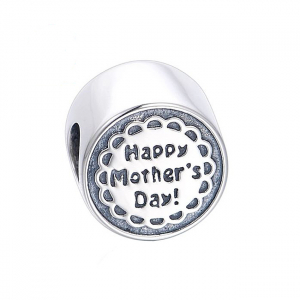 Talismane argint - Pandantiv Happy Mother's Day argint