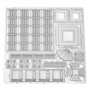 Puzzle metalic nano 3D - Big Ben [2]