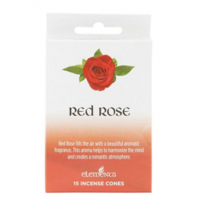 Rasfat si relaxare - Set 15 conuri parfumate Trandafir