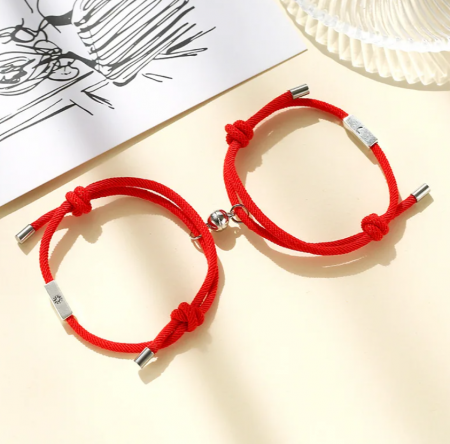 Set 2 bratari cuplu cu magnet Moon and Star [0]