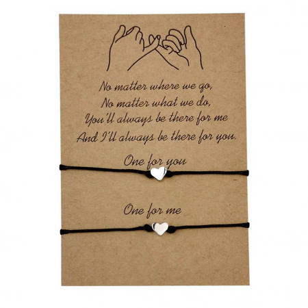 Set 2 bratari cuplu Inimi [0]