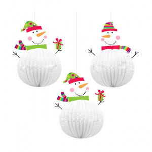 Cadouri Ocazii si Sarbatori - Set 3 decoratiuni Craciun 3D - 20cm