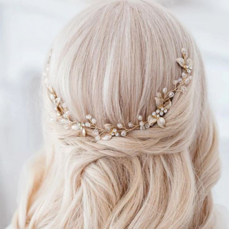 Tiare - Tiara mireasa Golden Garden