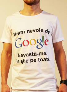 Tricou Nu am nevoie de Google, nevasta-mea le stie pe toate [0]