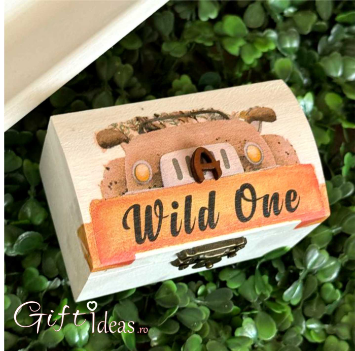 Set personalizat tavita mot turta Tematică Animaluțe „Wild One” [5]