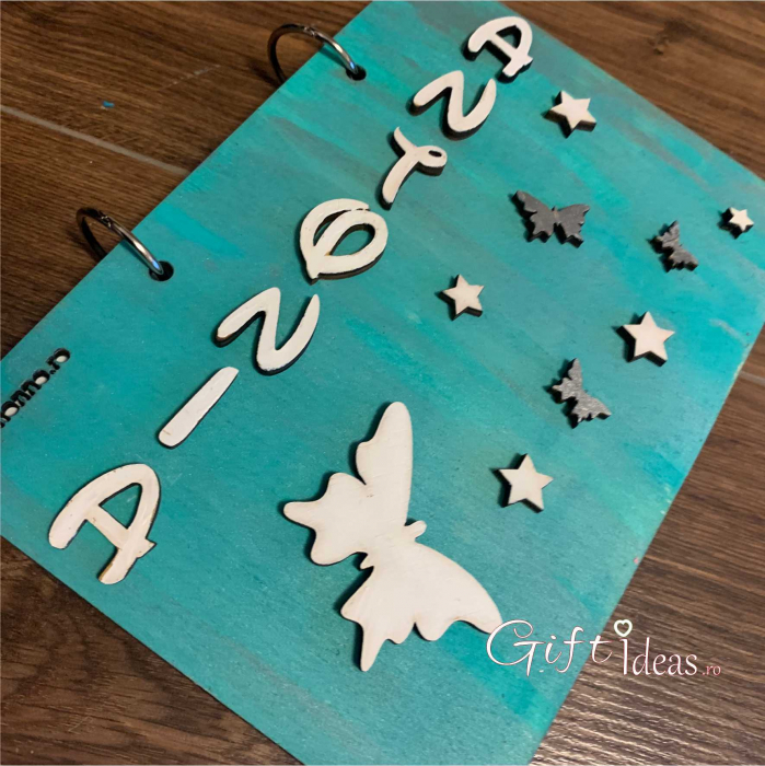 caiet de amintiri personalizat, fluturi [2]