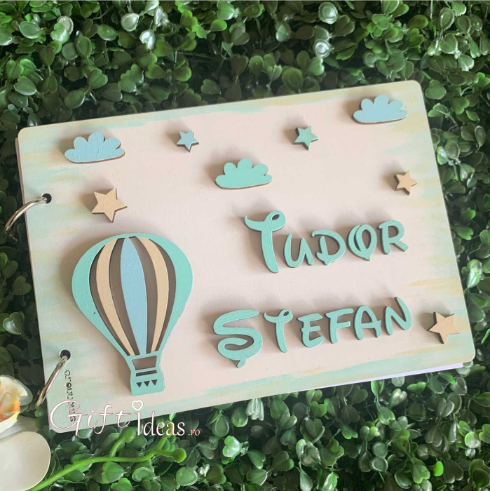 Caiet de amintiri personalizat, Baloane colorate [1]