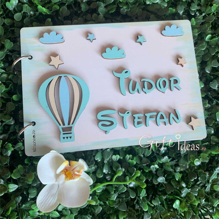 Caiet de amintiri personalizat, Baloane colorate [3]