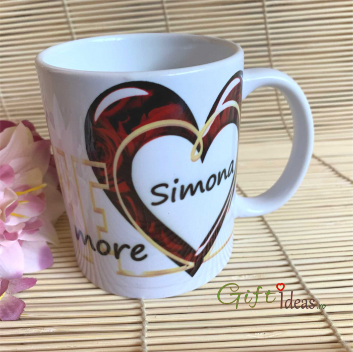 Cana personalizata Love you more [1]