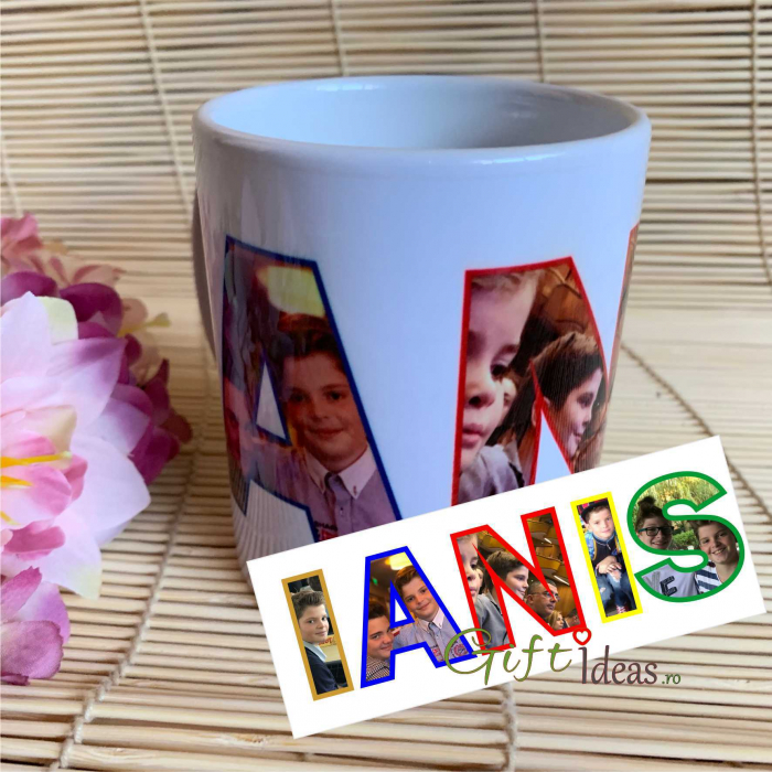 Cana personalizata cu nume si poze [3]