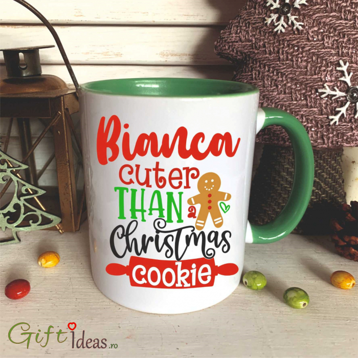 Cana personalizata, Christmas Cookie [1]