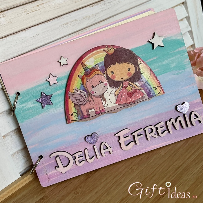 Caiet de amintiri, guestbook, Fetita cu Unicorn [2]