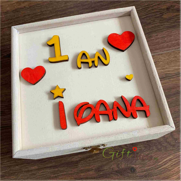 Cutie amintiri, mot turta, personalizata [1]