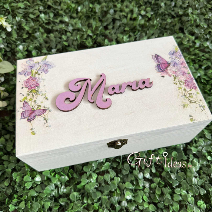 Cutie amintiri personalizata, Butterflies [6]