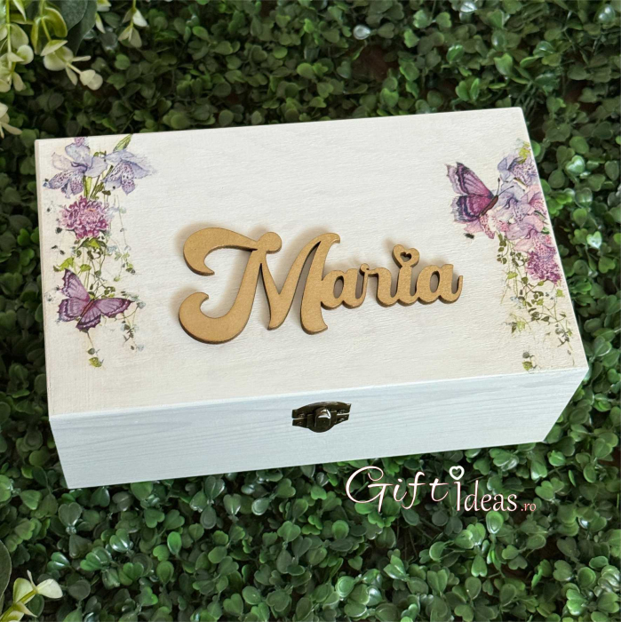 Cutie amintiri personalizata, Butterflies [5]