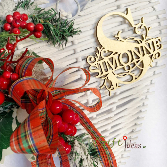 Decoratiune Craciun personalizata, Inima Casei [3]