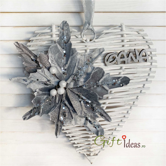 Decoratiune Craciun personalizata, Inima Casei [2]