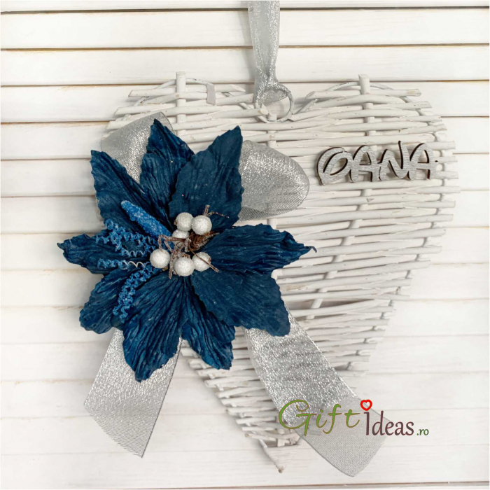 Decoratiune Craciun personalizata, Inima Casei [1]